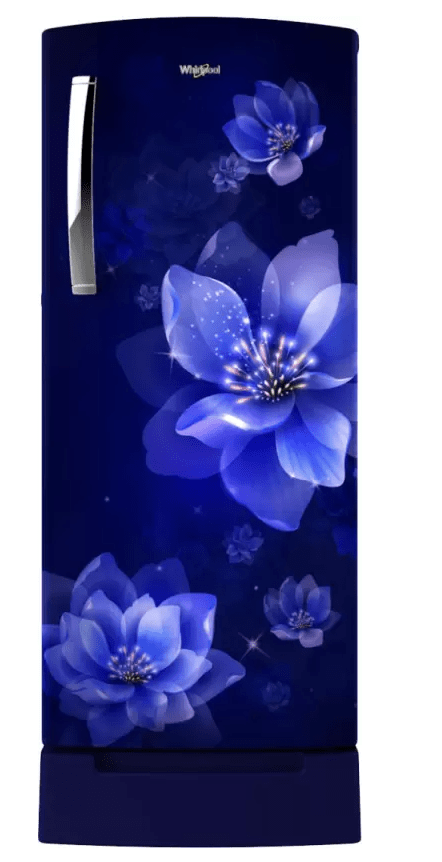 Whirlpool 215 L Direct Cool Single Door 3 Star Refrigerator with Base Drawer  (Sapphire Mulia, 230 IMPRO ROY 3S SAPPHIRE MULIA)